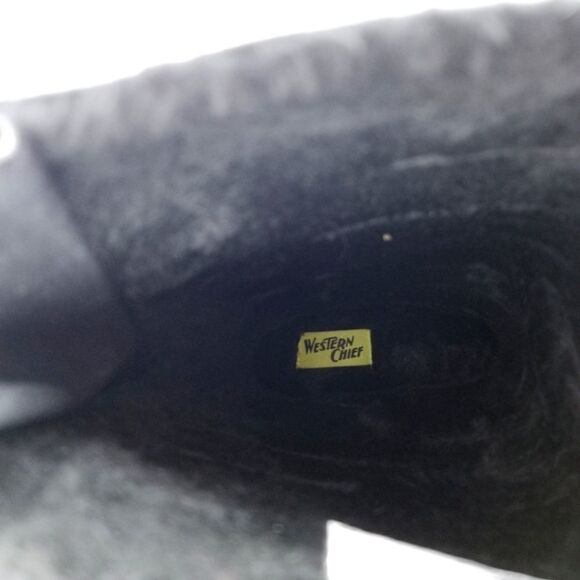 Western Chief "Coreen" Plaid Evergreen Tall Rubber Boots - Picture 2 of 11